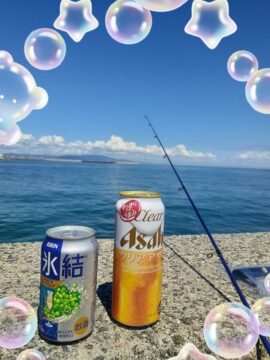 淡路島キス釣り&BBQの写真